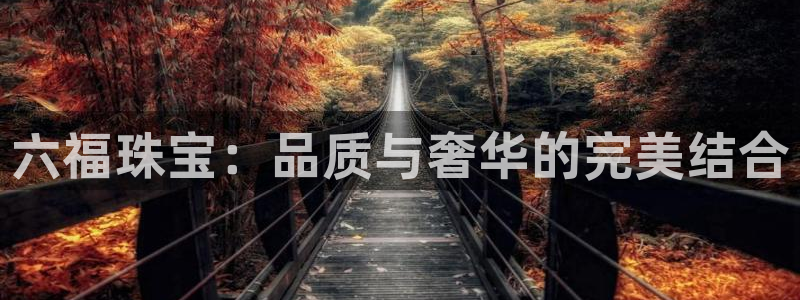 众腾娱乐总代理:六福珠宝:品质与奢华的完美结合